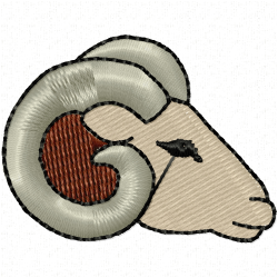 Sheep Embroidery Design 5